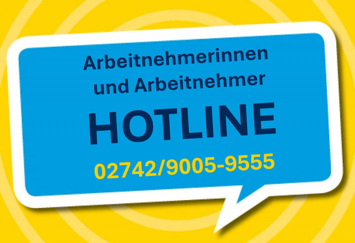 Arbeitnehmerinnen- & Arbeitnehmer-Hotline