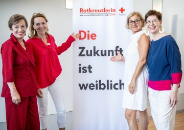 Kick-off-Event für Fraueninitiative des Roten Kreuzes Niederösterreich „Rotkreuzlerin“