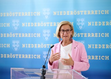 Am Bild: Landeshauptfrau Johanna Mikl-Leitner