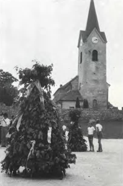 Pfingstkönig in Arbesthal